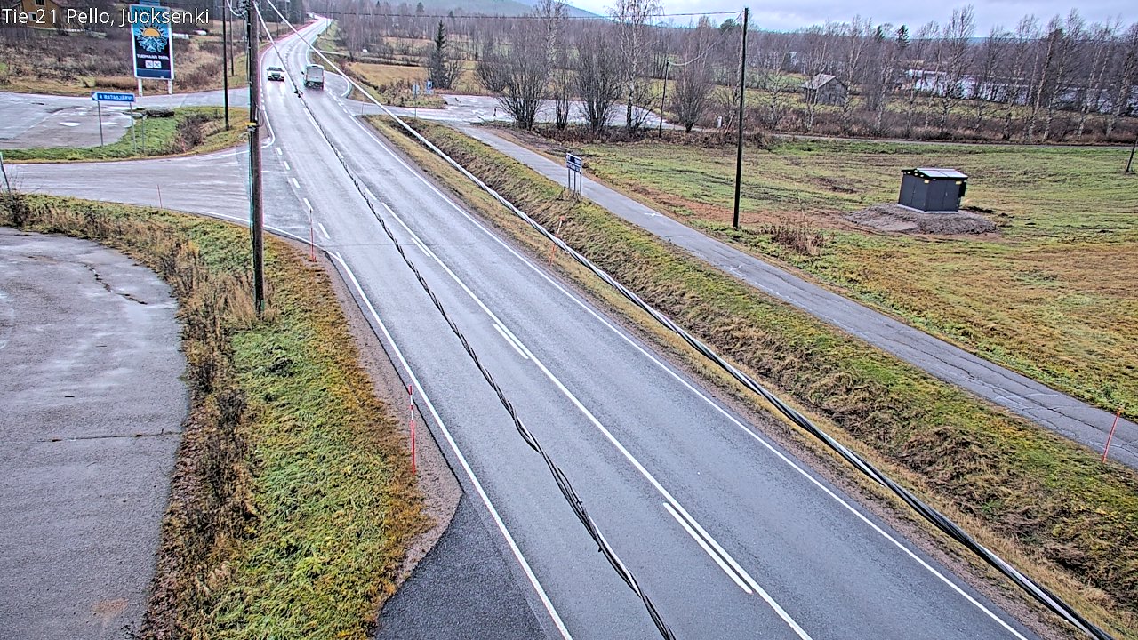 Kelikamerat Kuva Tie 21 Pello Juoksenki, Pello, Lappi