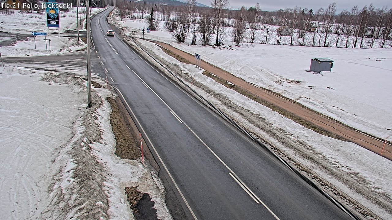 Kelikamerat Kuva Tie 21 Pello Juoksenki, Pello, Lappi