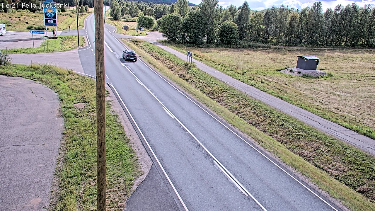 Kelikamerat Kuva Tie 21 Pello Juoksenki, Pello, Lappi