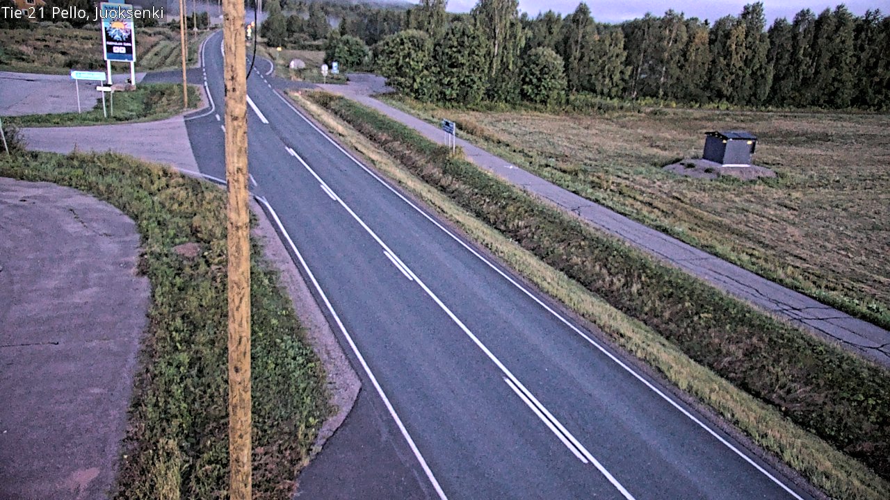 Kelikamerat Kuva Tie 21 Pello Juoksenki, Pello, Lappi