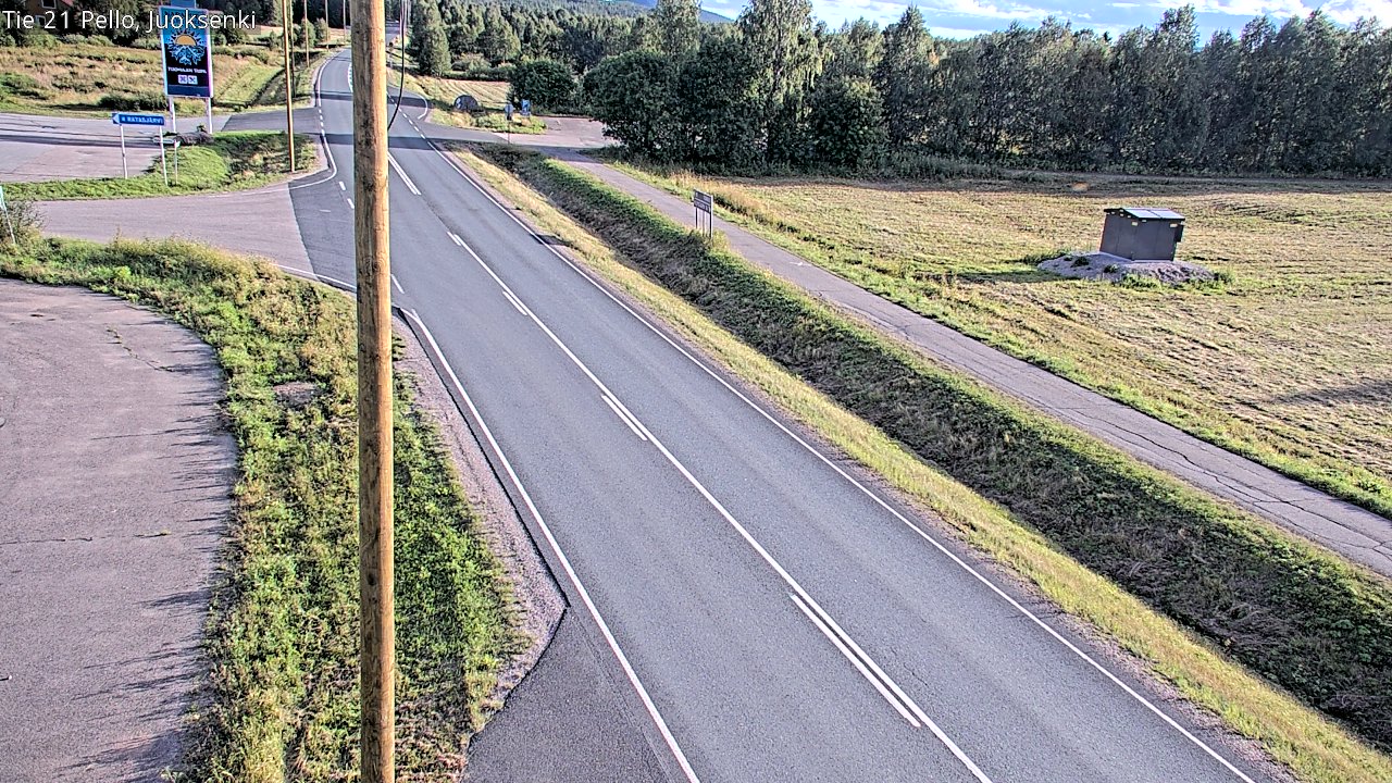 Kelikamerat Kuva Tie 21 Pello Juoksenki, Pello, Lappi