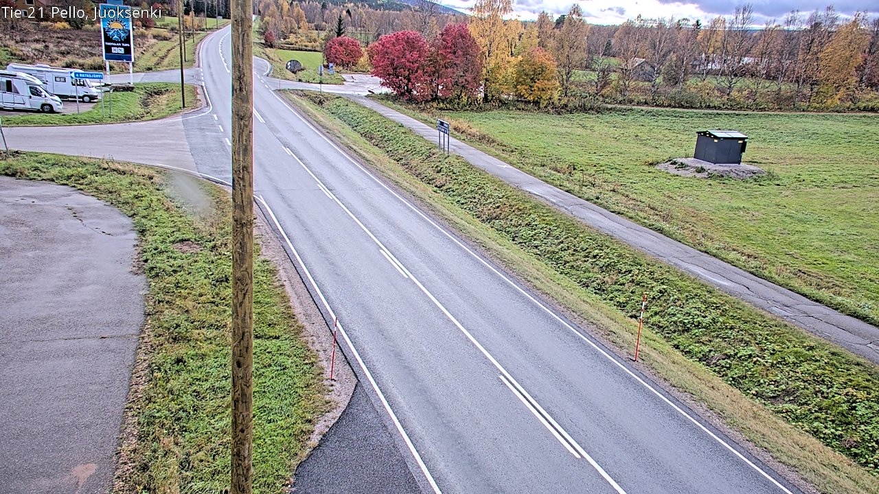 Kelikamerat Kuva Tie 21 Pello Juoksenki, Pello, Lappi