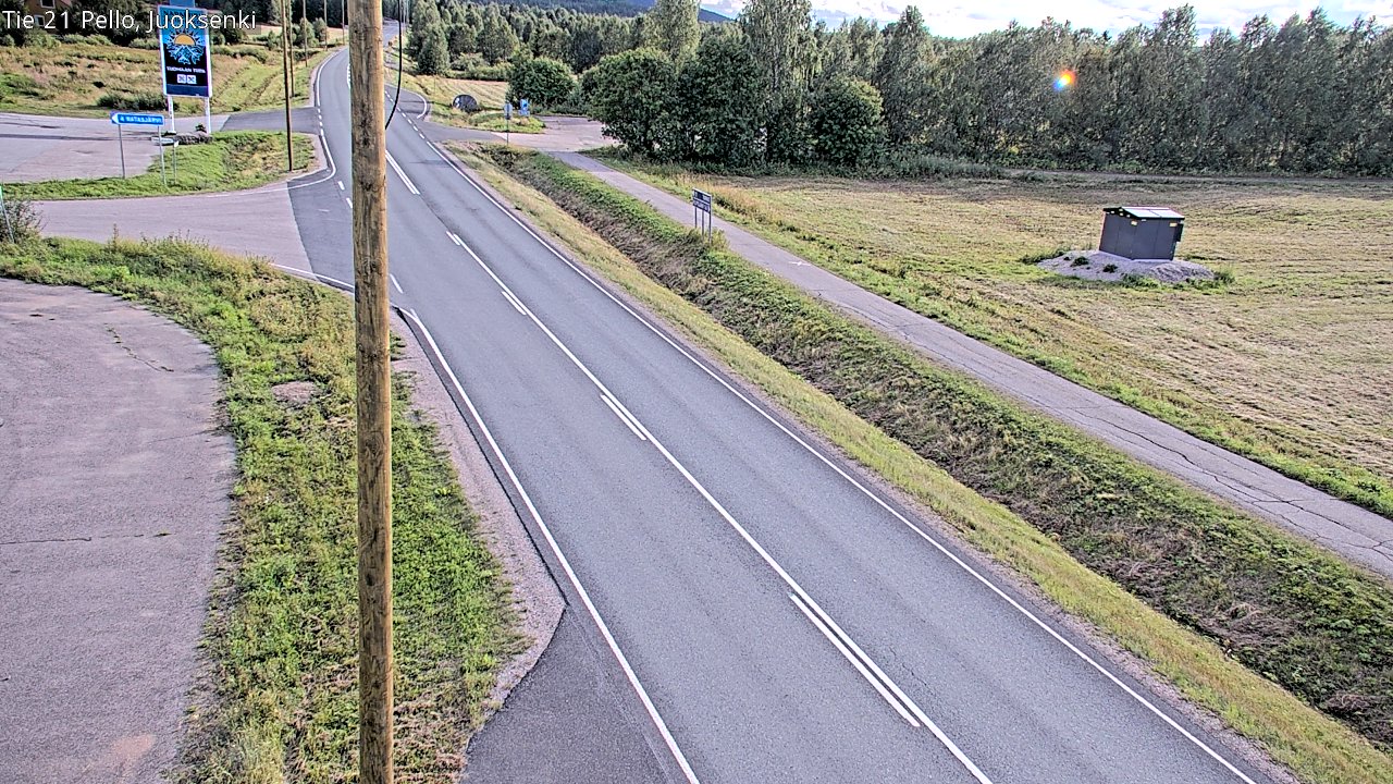 Kelikamerat Kuva Tie 21 Pello Juoksenki, Pello, Lappi
