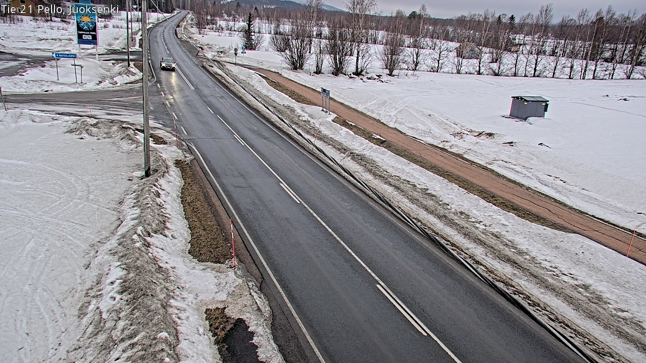 Kelikamerat Kuva Tie 21 Pello Juoksenki, Pello, Lappi