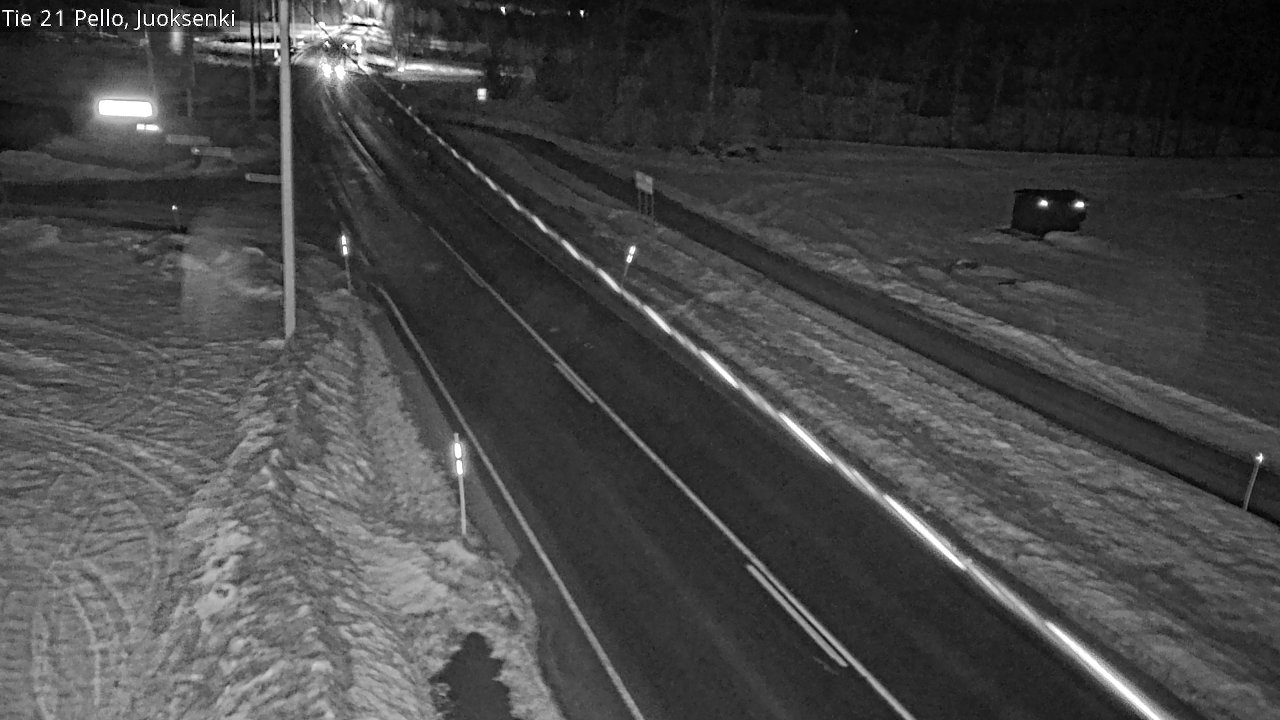 Kelikamerat Kuva Tie 21 Pello Juoksenki, Pello, Lappi