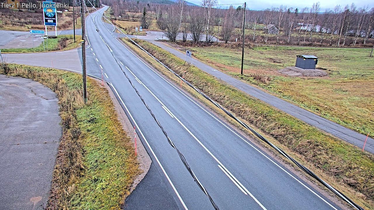 Kelikamerat Kuva Tie 21 Pello Juoksenki, Pello, Lappi