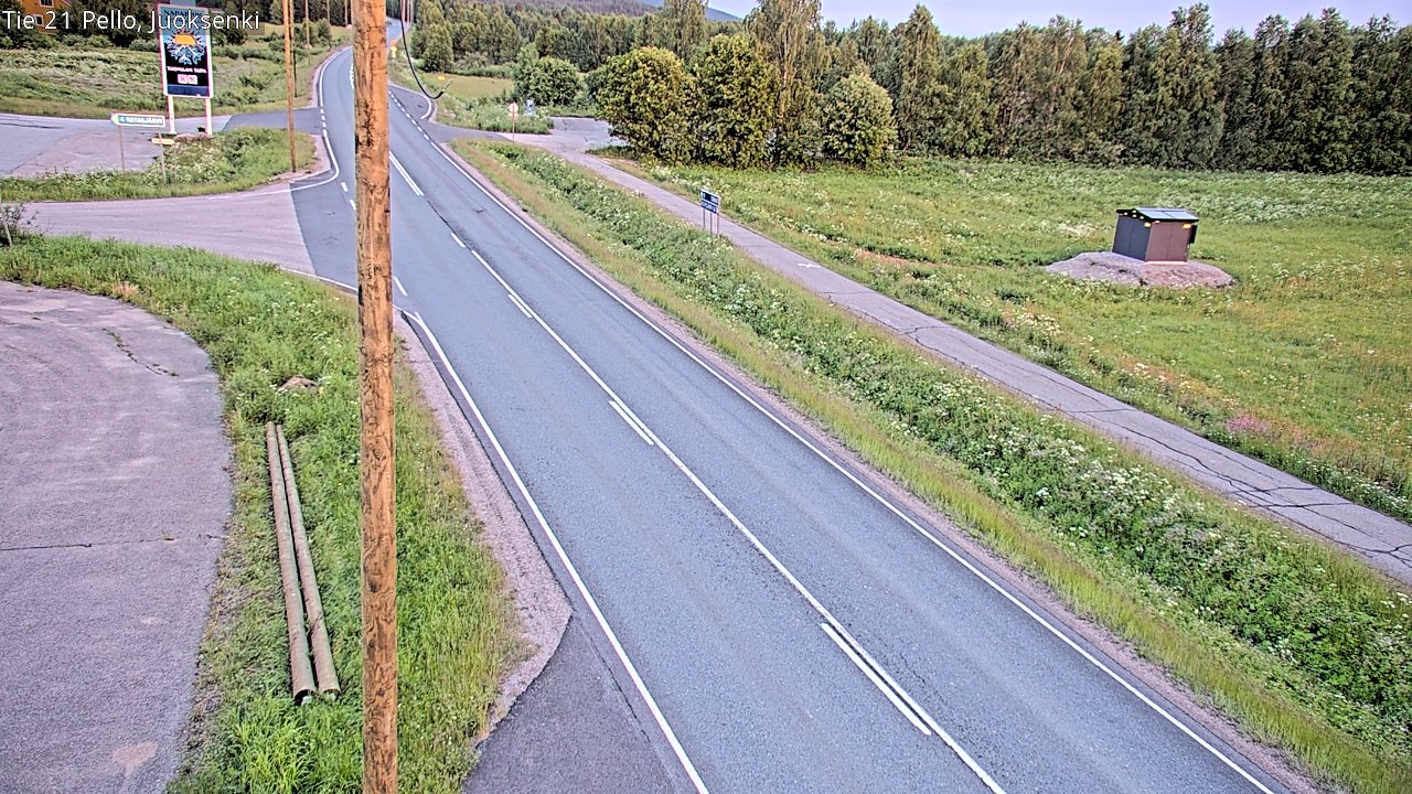 Kelikamerat Kuva Tie 21 Pello Juoksenki, Pello, Lappi