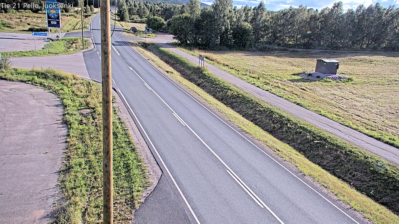 Kelikamerat Kuva Tie 21 Pello Juoksenki, Pello, Lappi