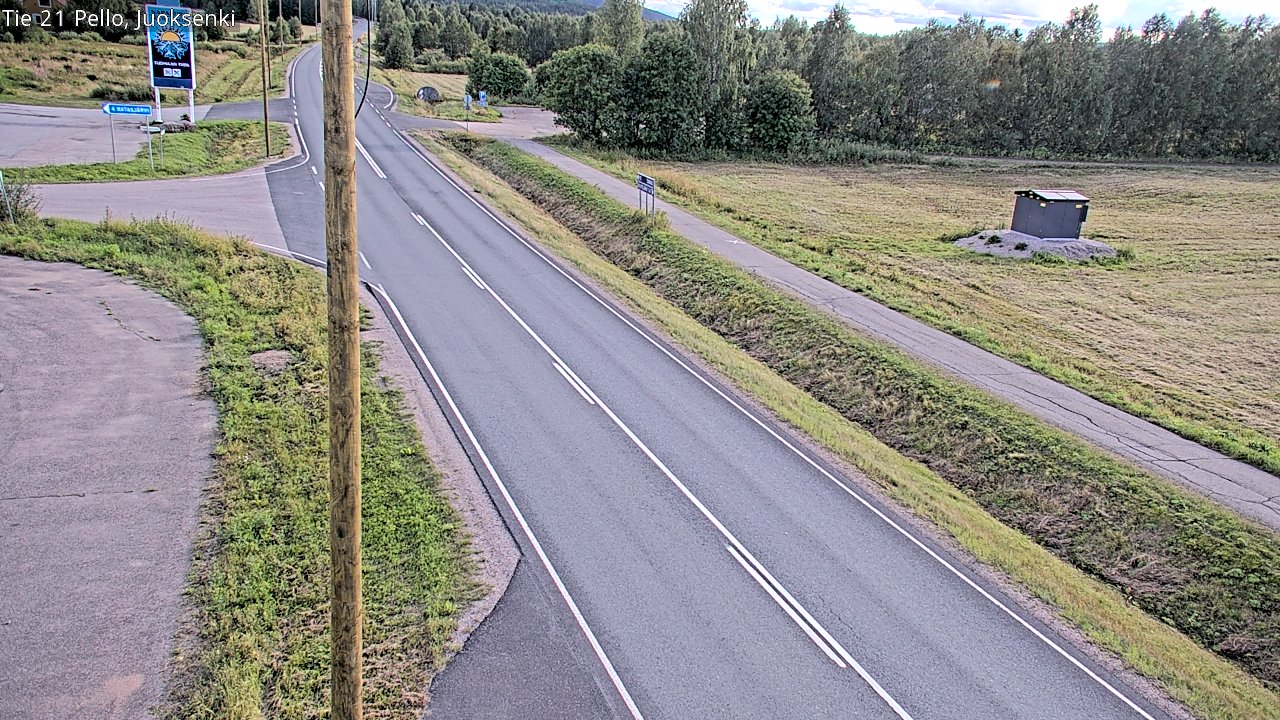 Kelikamerat Kuva Tie 21 Pello Juoksenki, Pello, Lappi