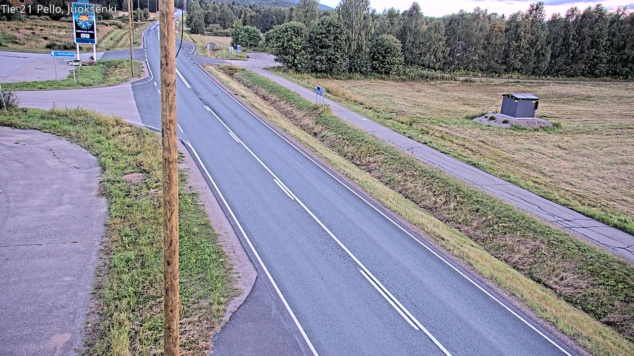 Kelikamerat Kuva Tie 21 Pello Juoksenki, Pello, Lappi