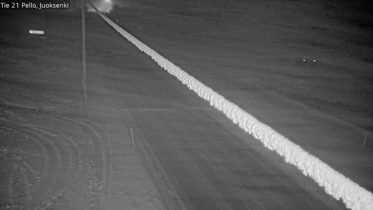 Kelikamerat Kuva Tie 21 Pello Juoksenki, Pello, Lappi