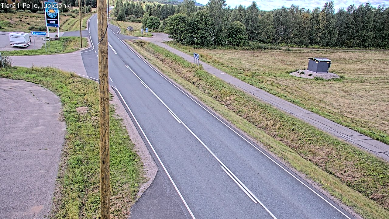 Kelikamerat Kuva Tie 21 Pello Juoksenki, Pello, Lappi