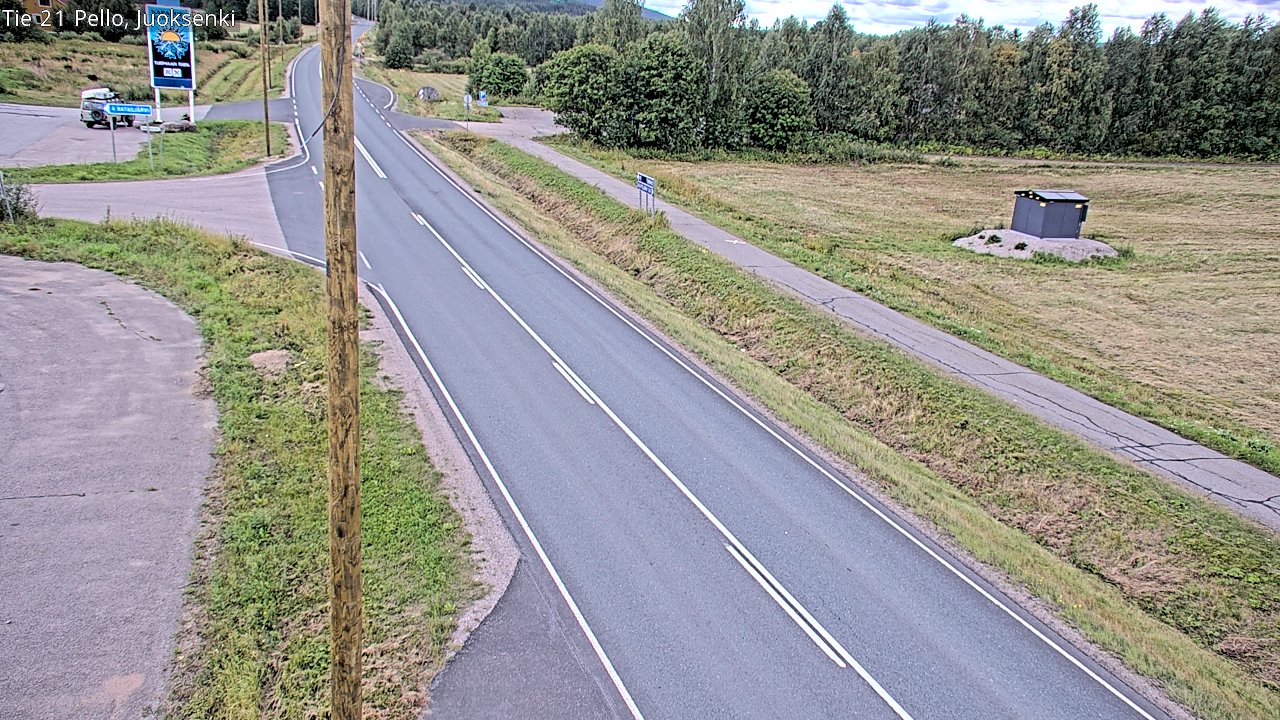 Kelikamerat Kuva Tie 21 Pello Juoksenki, Pello, Lappi