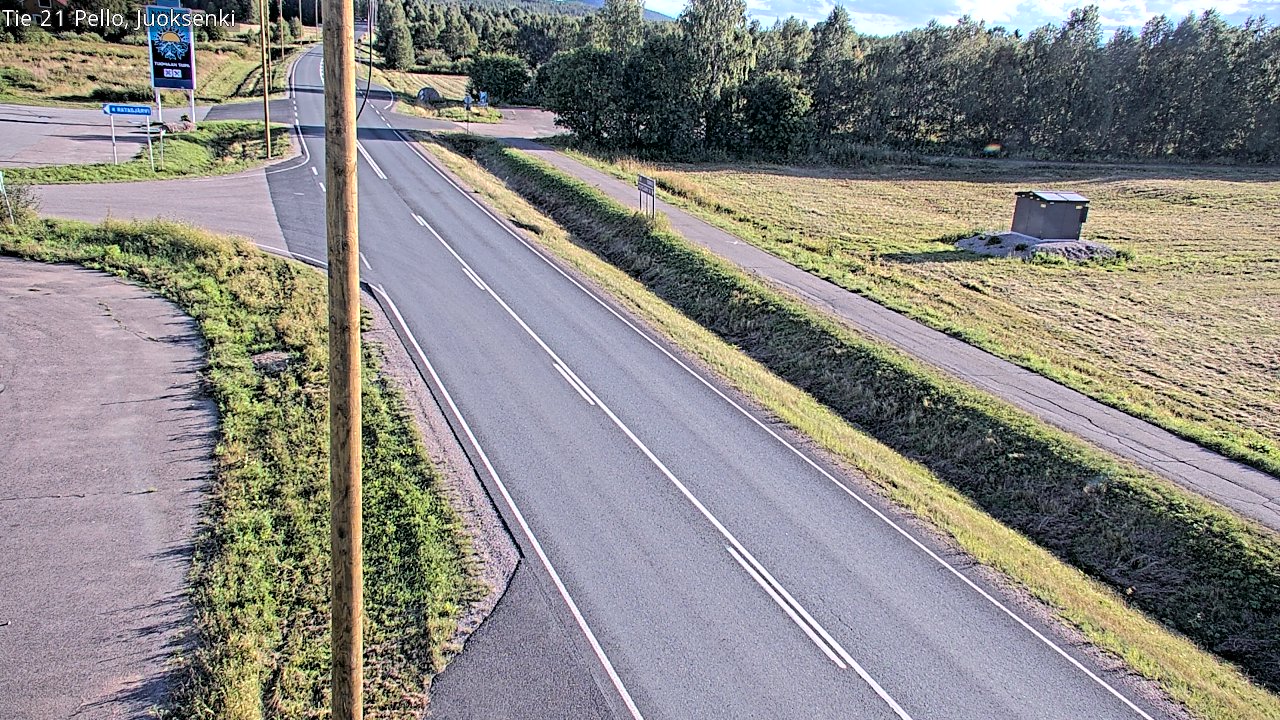 Kelikamerat Kuva Tie 21 Pello Juoksenki, Pello, Lappi