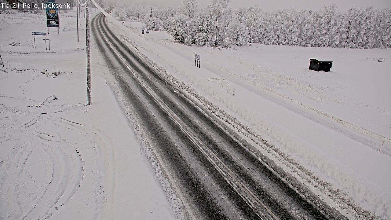Kelikamerat Kuva Tie 21 Pello Juoksenki, Pello, Lappi