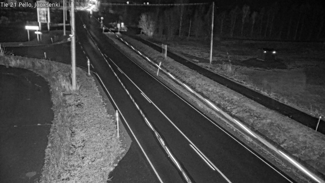 Kelikamerat Kuva Tie 21 Pello Juoksenki, Pello, Lappi