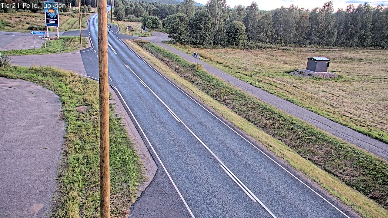 Kelikamerat Kuva Tie 21 Pello Juoksenki, Pello, Lappi