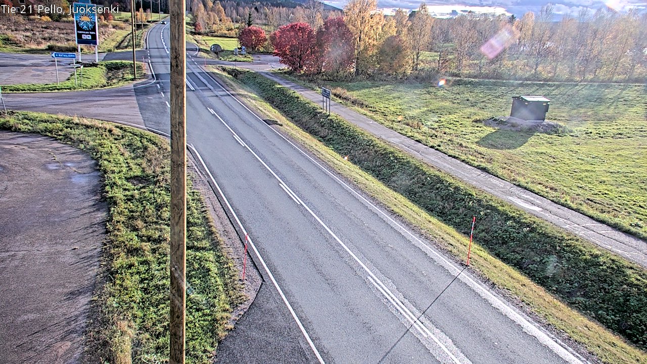 Kelikamerat Kuva Tie 21 Pello Juoksenki, Pello, Lappi