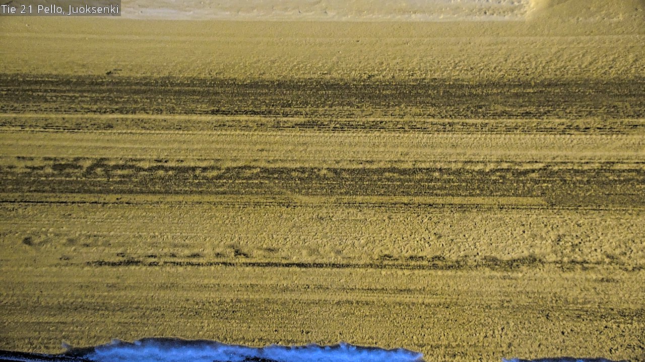 Weather Camera Image Road 21 Pello Juoksenki, Pello, Lappi