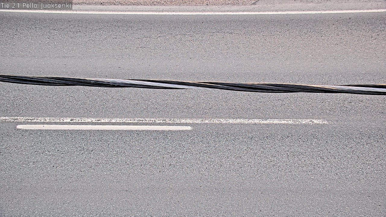 Kelikamerat Kuva Tie 21 Pello Juoksenki, Pello, Lappi