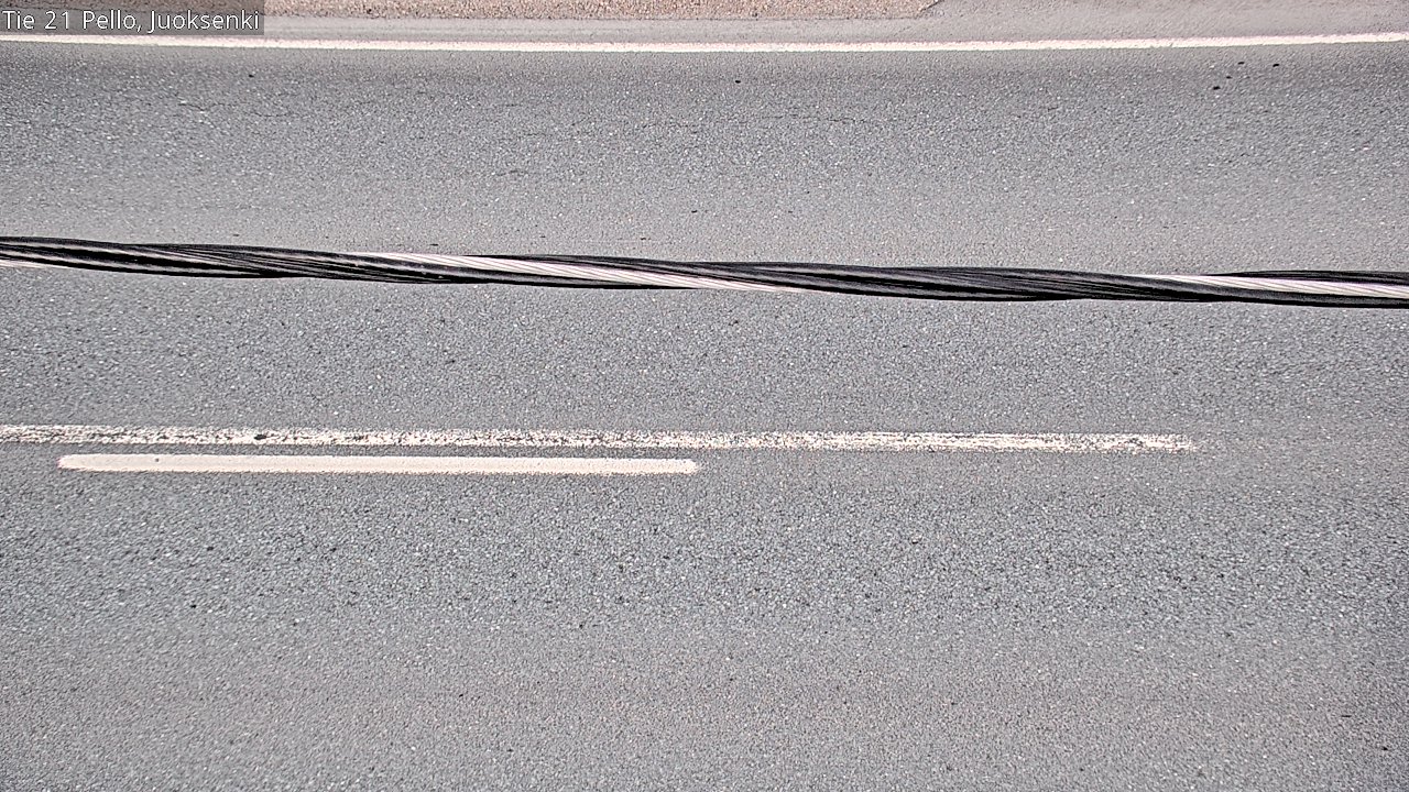 Kelikamerat Kuva Tie 21 Pello Juoksenki, Pello, Lappi