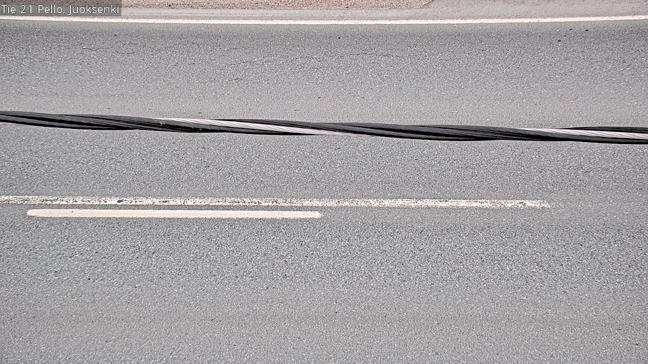 Kelikamerat Kuva Tie 21 Pello Juoksenki, Pello, Lappi