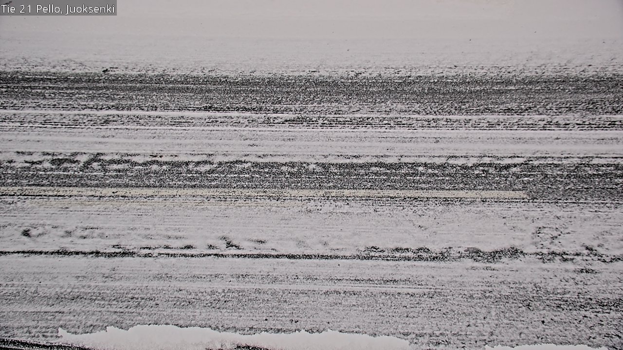 Weather Camera Image Road 21 Pello Juoksenki, Pello, Lappi