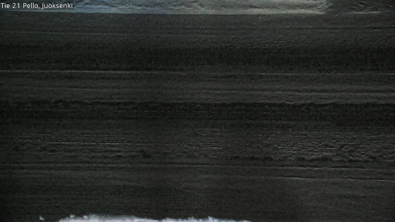 Weather Camera Image Road 21 Pello Juoksenki, Pello, Lappi