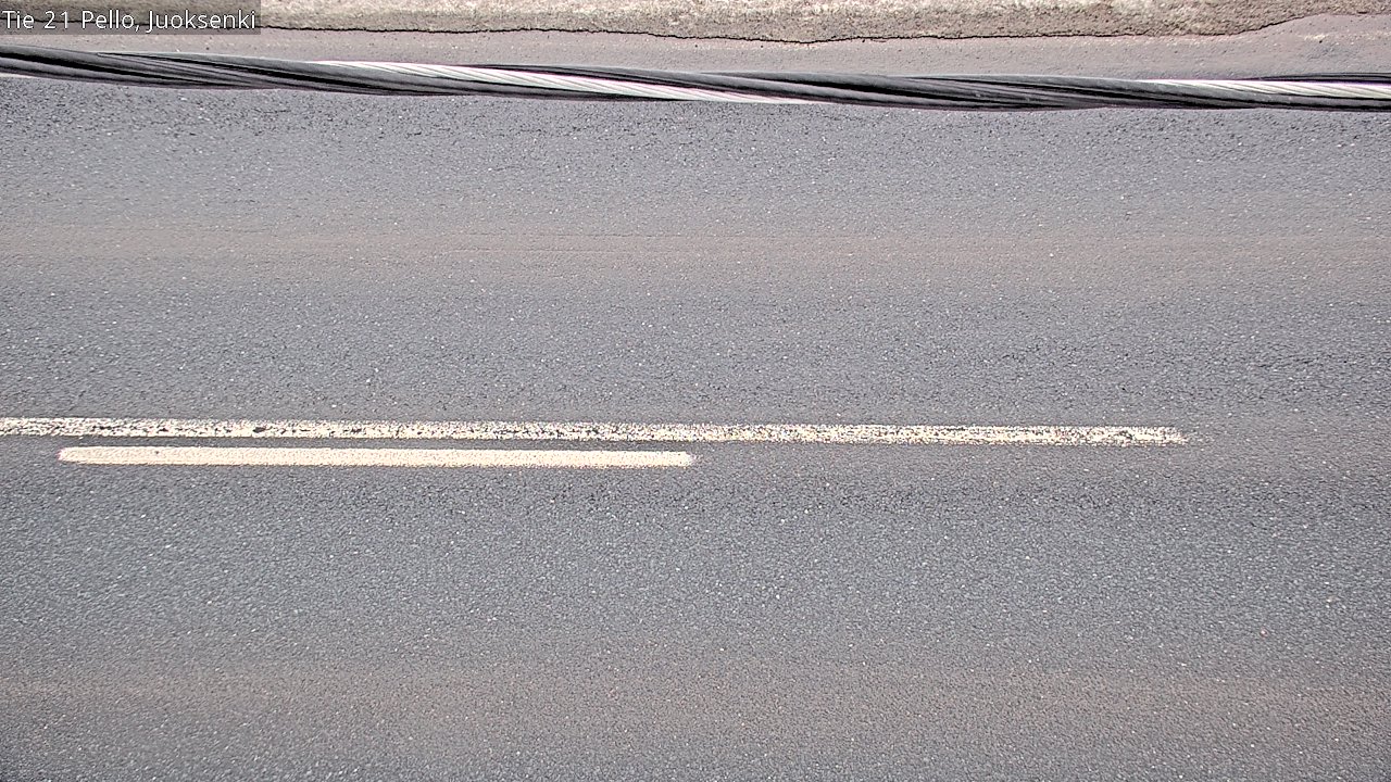 Weather Camera Image Väg 21 Pello Juoksenki, Pello, Lappi