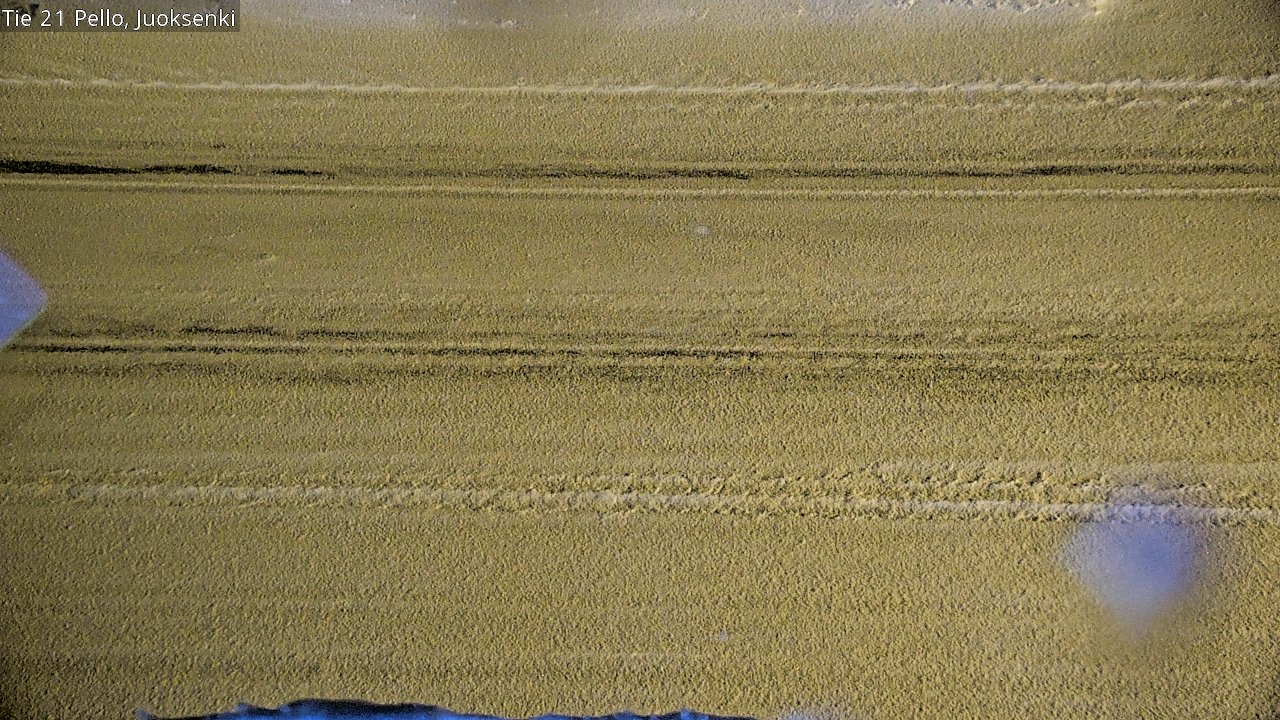 Weather Camera Image Road 21 Pello Juoksenki, Pello, Lappi