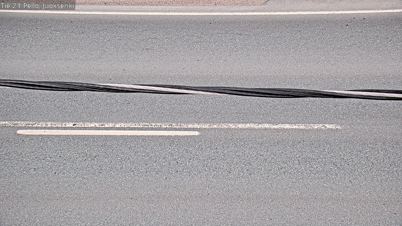 Kelikamerat Kuva Tie 21 Pello Juoksenki, Pello, Lappi