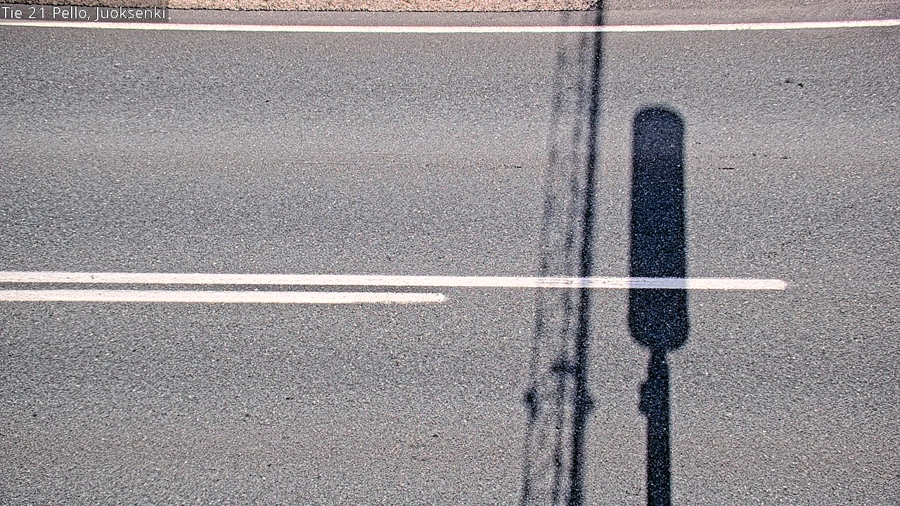 Weather Camera Image Väg 21 Pello Juoksenki, Pello, Lappi