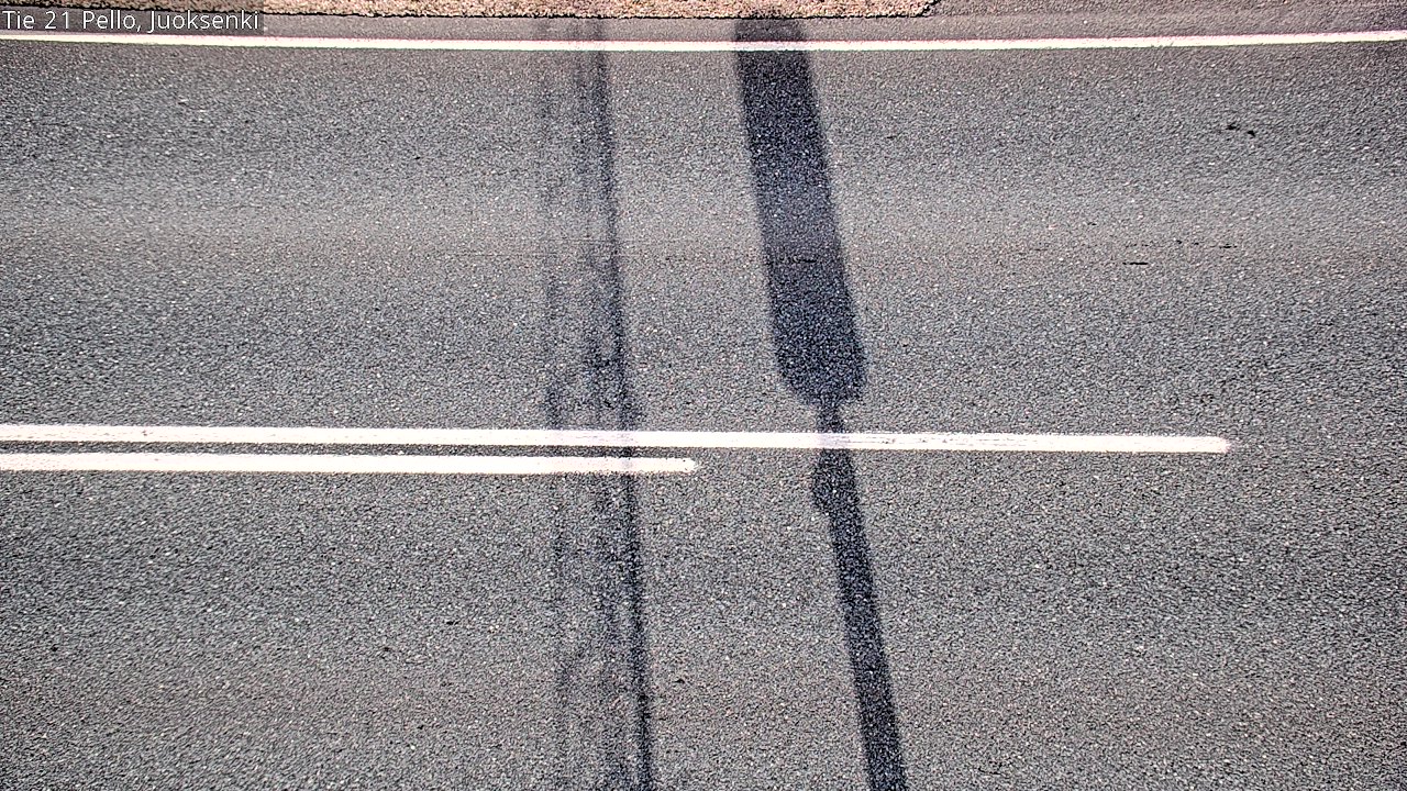 Weather Camera Image Väg 21 Pello Juoksenki, Pello, Lappi