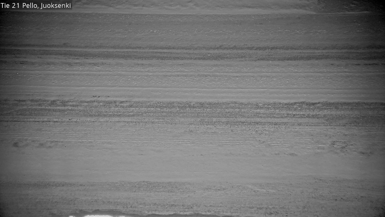 Weather Camera Image Road 21 Pello Juoksenki, Pello, Lappi