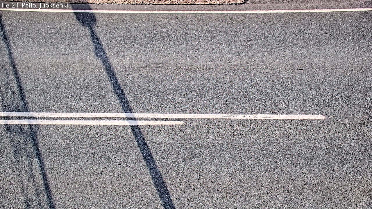 Weather Camera Image Väg 21 Pello Juoksenki, Pello, Lappi