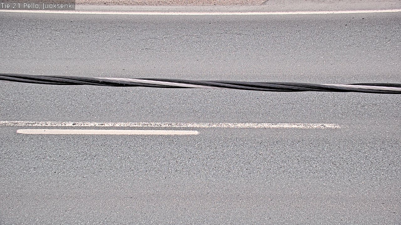 Kelikamerat Kuva Tie 21 Pello Juoksenki, Pello, Lappi