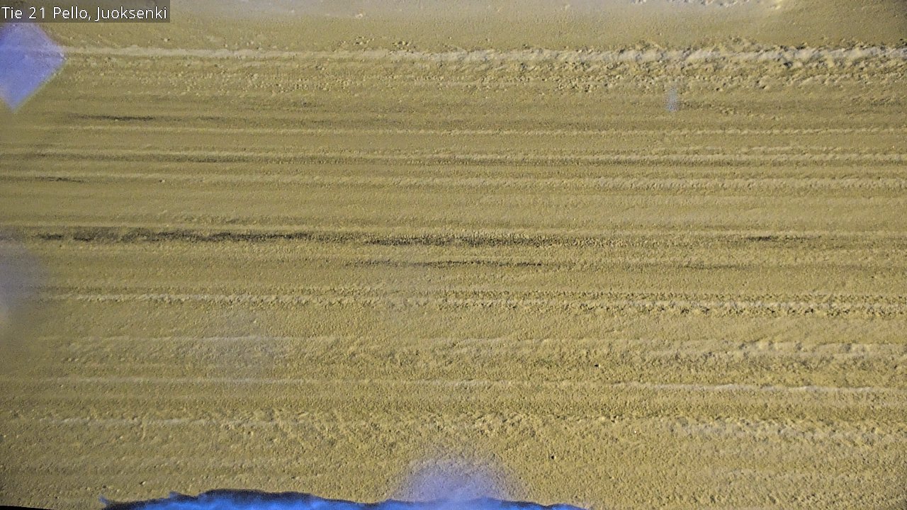 Weather Camera Image Road 21 Pello Juoksenki, Pello, Lappi