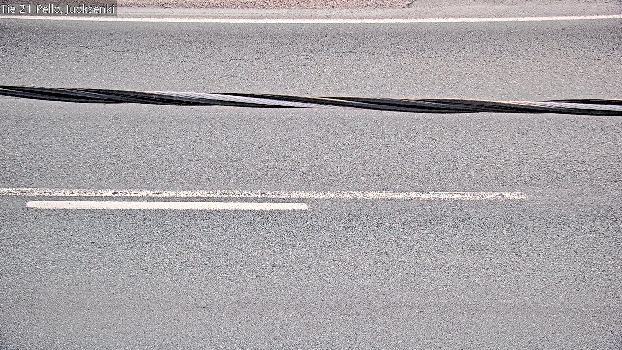 Kelikamerat Kuva Tie 21 Pello Juoksenki, Pello, Lappi