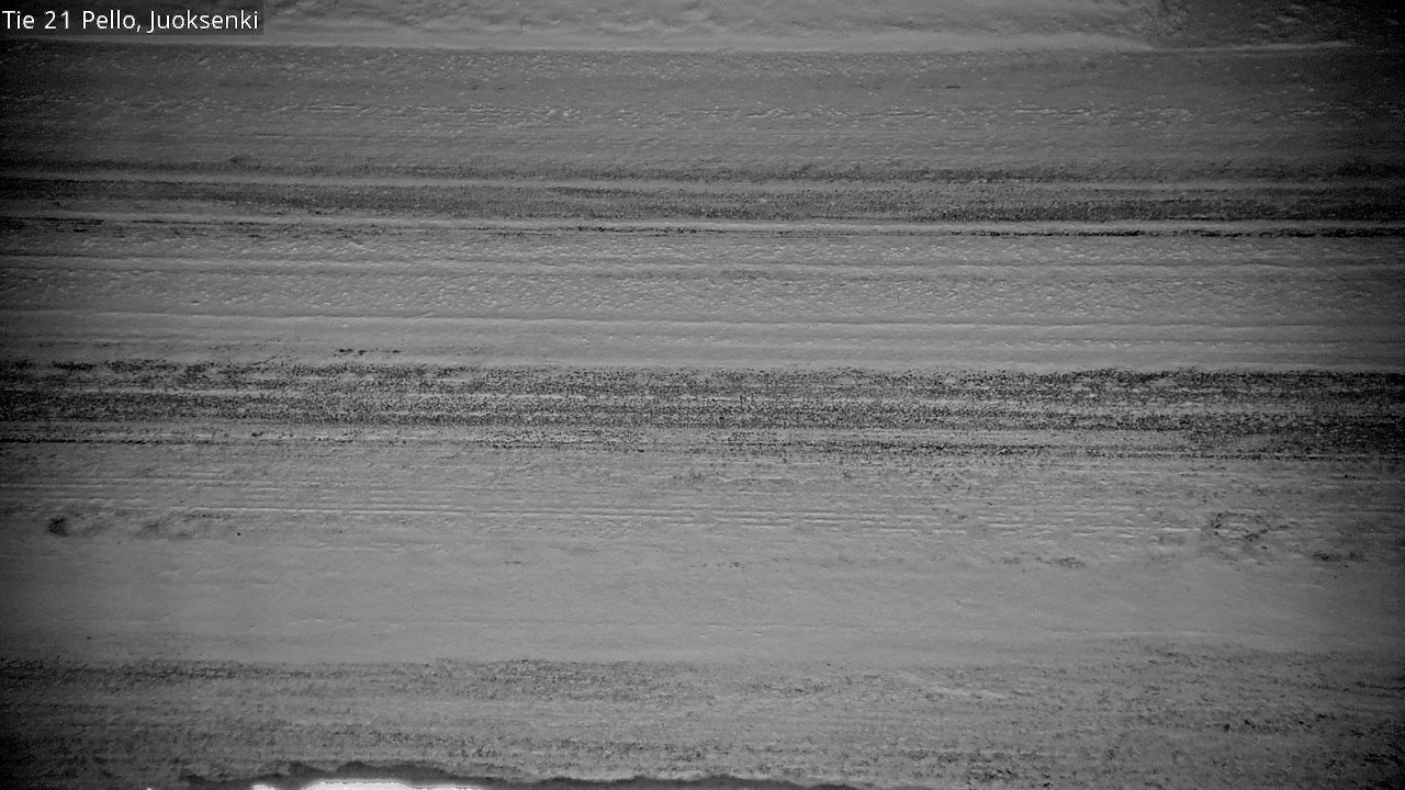 Weather Camera Image Road 21 Pello Juoksenki, Pello, Lappi