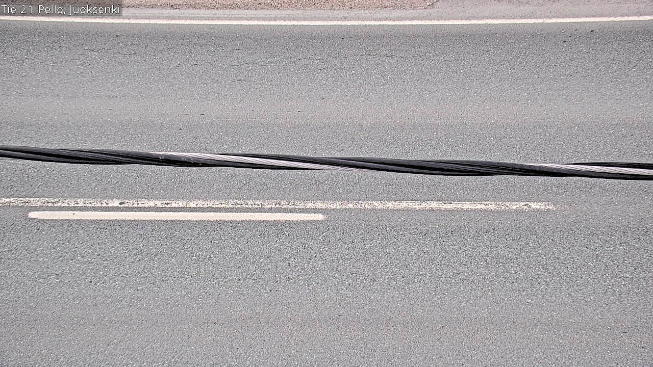 Kelikamerat Kuva Tie 21 Pello Juoksenki, Pello, Lappi