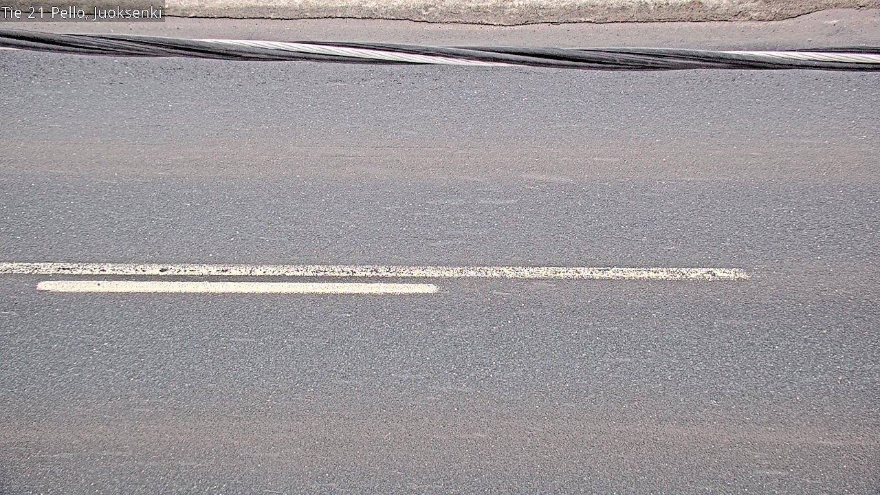 Weather Camera Image Väg 21 Pello Juoksenki, Pello, Lappi