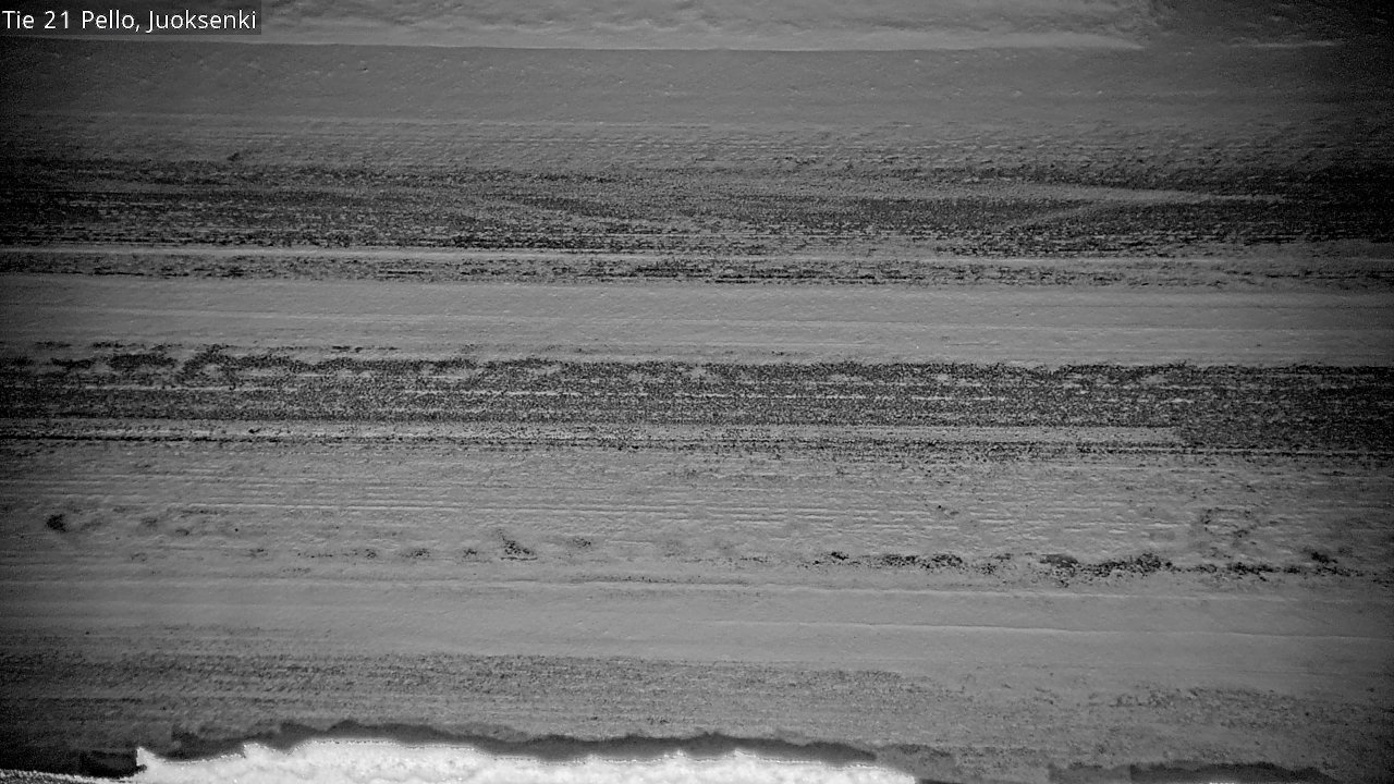 Weather Camera Image Road 21 Pello Juoksenki, Pello, Lappi