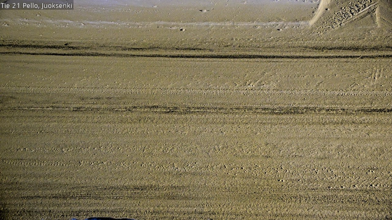 Weather Camera Image Road 21 Pello Juoksenki, Pello, Lappi