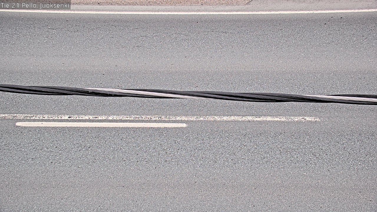 Kelikamerat Kuva Tie 21 Pello Juoksenki, Pello, Lappi