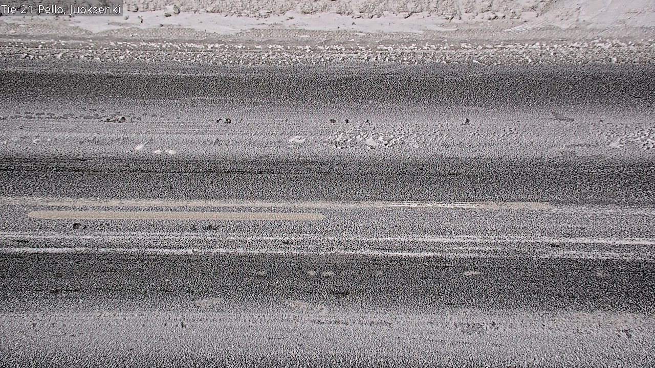 Weather Camera Image Road 21 Pello Juoksenki, Pello, Lappi