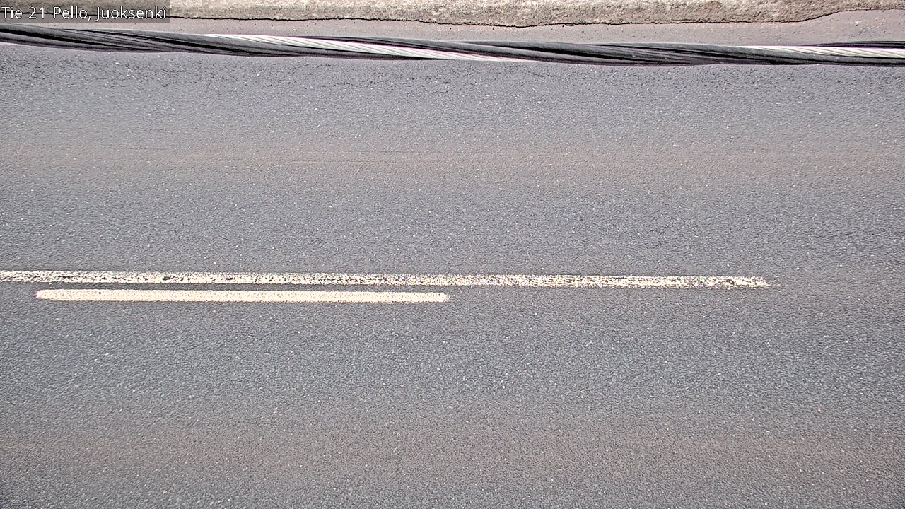 Weather Camera Image Väg 21 Pello Juoksenki, Pello, Lappi