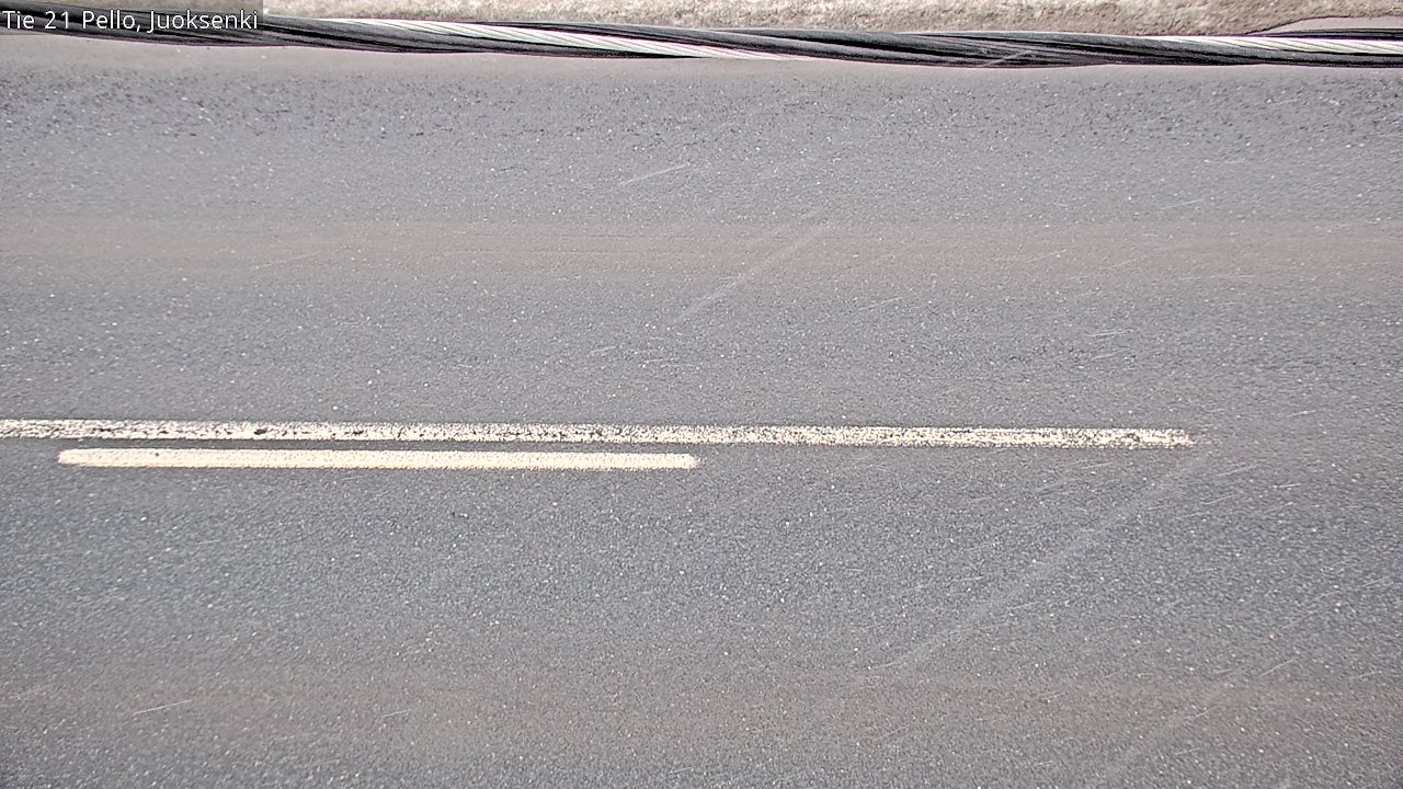 Weather Camera Image Road 21 Pello Juoksenki, Pello, Lappi
