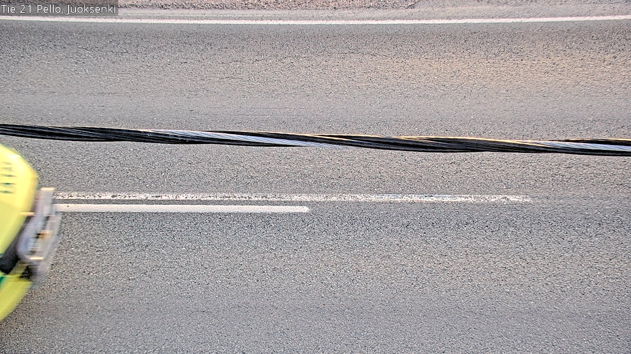 Kelikamerat Kuva Tie 21 Pello Juoksenki, Pello, Lappi