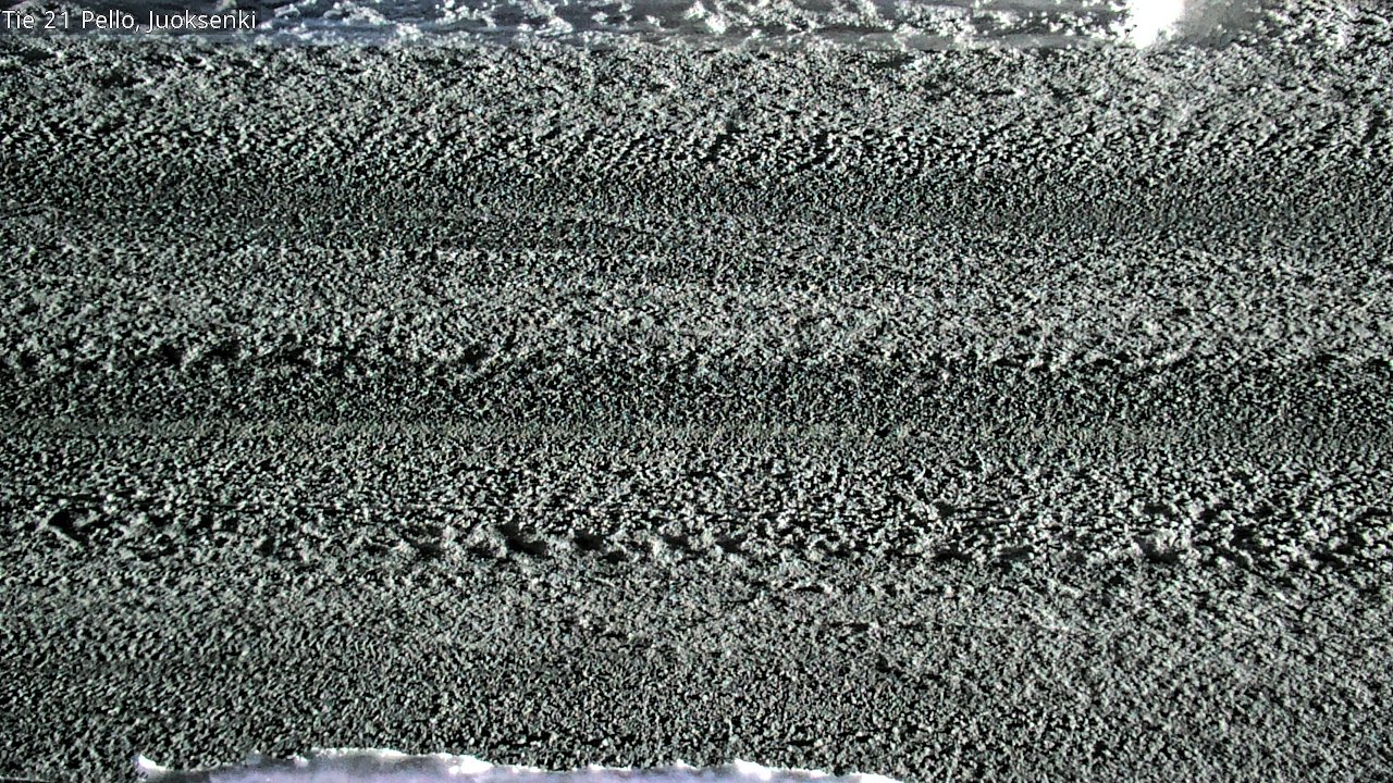 Weather Camera Image Road 21 Pello Juoksenki, Pello, Lappi