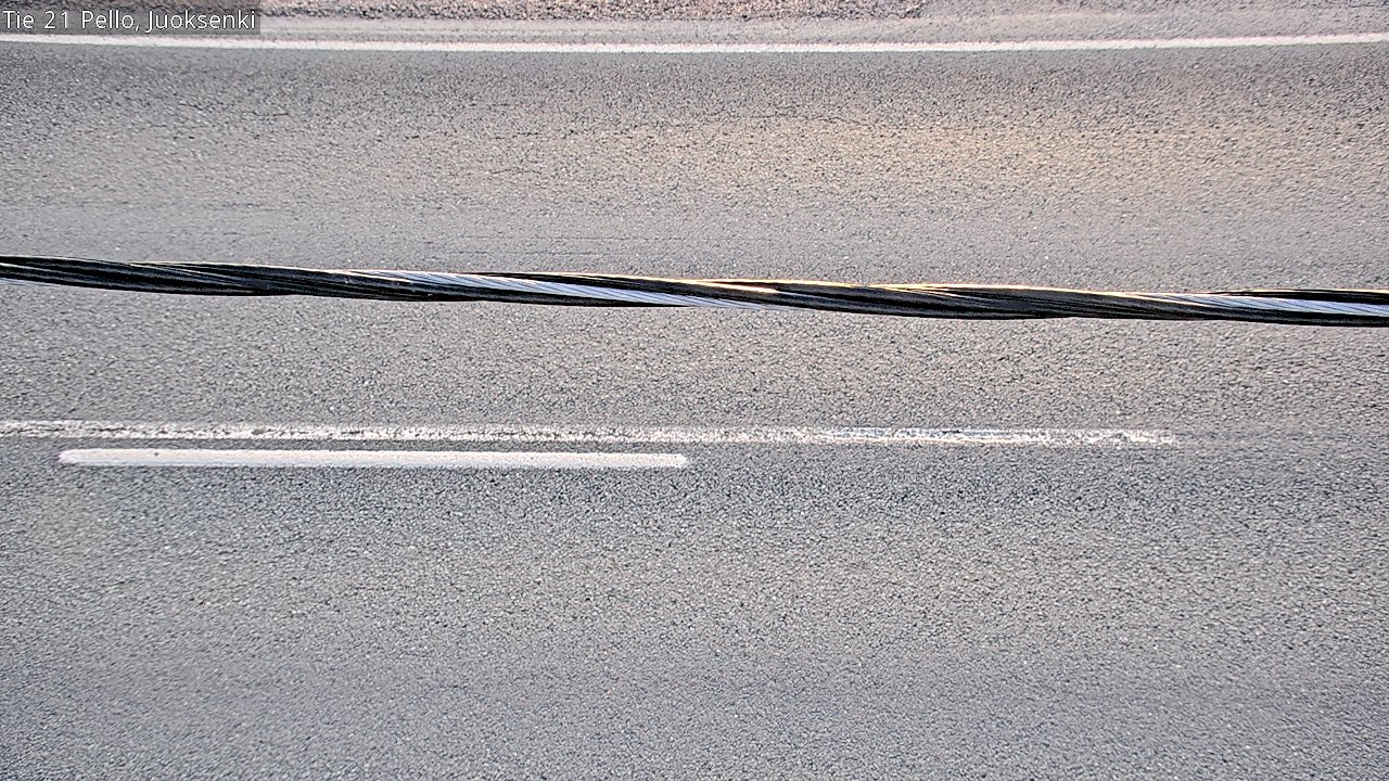 Kelikamerat Kuva Tie 21 Pello Juoksenki, Pello, Lappi